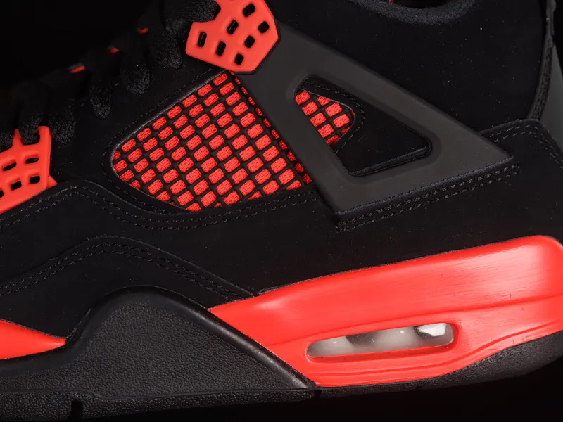 All categories Air Jordan Jordan series basketball shoes Air Jordan 4 LJR version Air Jordan 4 Retro "University Blue" AJ4 Joe 4 new black and red retro casual sports culture basketball shoes CT8527-016